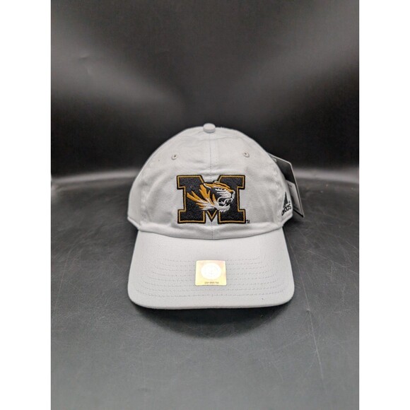 MISSOURI MIZZOU TIGERS ADIDAS ADJUSTABLE HAT OFFICALLY LICENSED NEW NWT - Picture 1 of 7